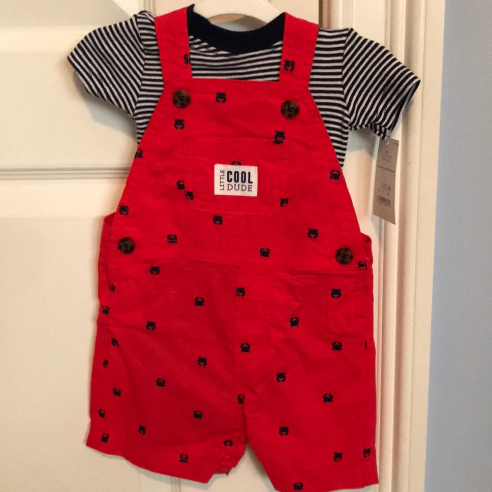 Two Piece Overalls